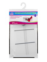 Коробка для хранения женских туфель со съемной крышкой 30*18*10