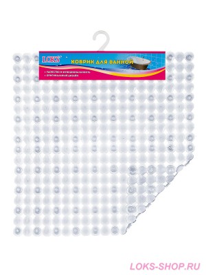 Коврик для ванной 50x50 ― Товары для дома LOKS (Локс)