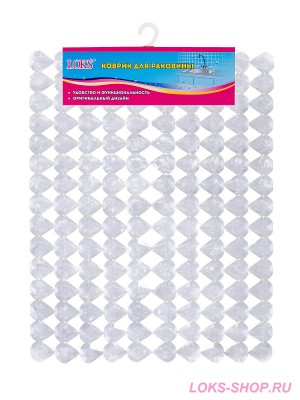 Коврик для раковины 39x31 ― Товары для дома LOKS (Локс)