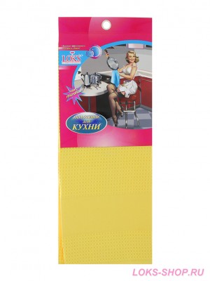 Полотенце из микрофибры 40x70 (цвет желтый) ― Товары для дома LOKS (Локс)