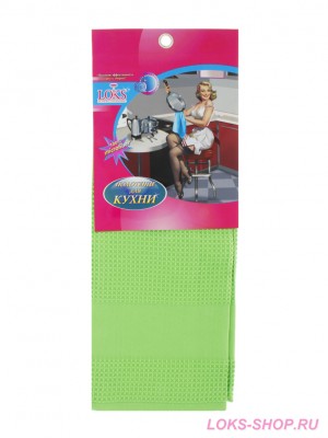 Полотенце из микрофибры 40x70 (цвет зеленый) ― Товары для дома LOKS (Локс)