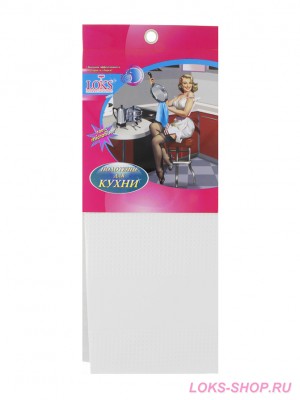Полотенце из микрофибры 40x70 (цвет белый) ― Товары для дома LOKS (Локс)
